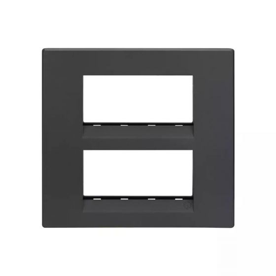 CB92208FM01 englaze 8 M plate Square M Grey