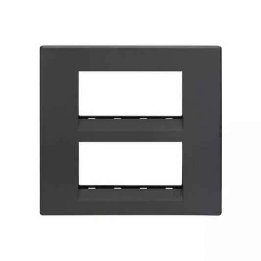 CB92208FM01 englaze 8 M plate Square M Grey