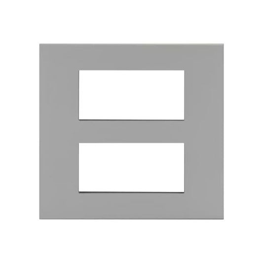 CB92208FS03 englaze 8 M Metal plate Square B Silver