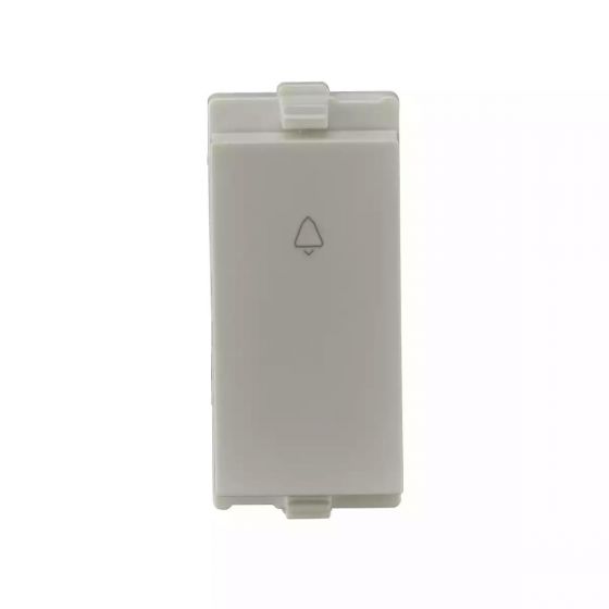 CB93101BW06 enGem Bell Push 6A 1M White