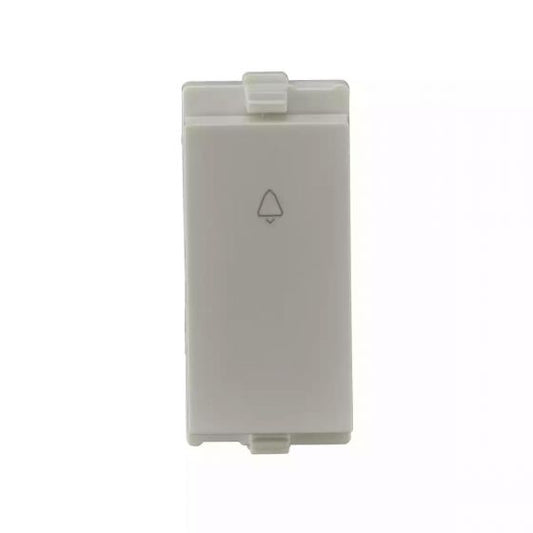 CB93101BW06 enGem Bell Push 6A 1M White