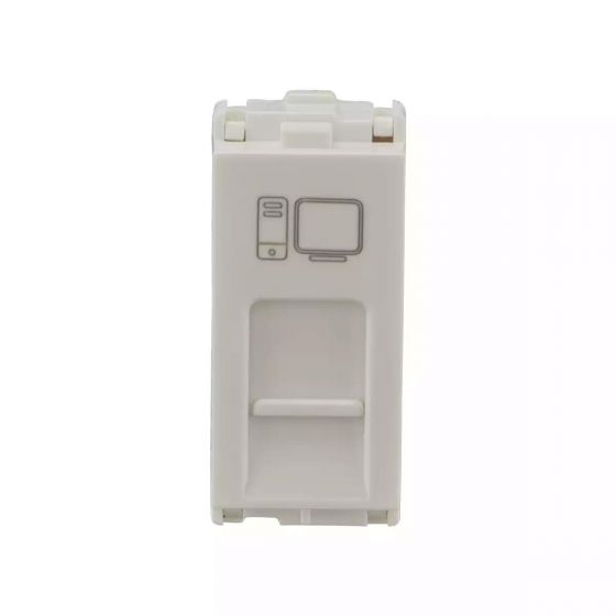 CB93201TW45 enGem RJ 45, cat 6 1M White