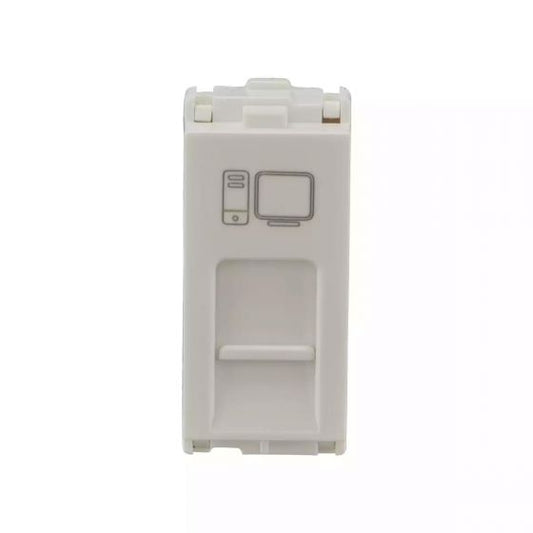 CB93201TW45 enGem RJ 45, cat 6 1M White