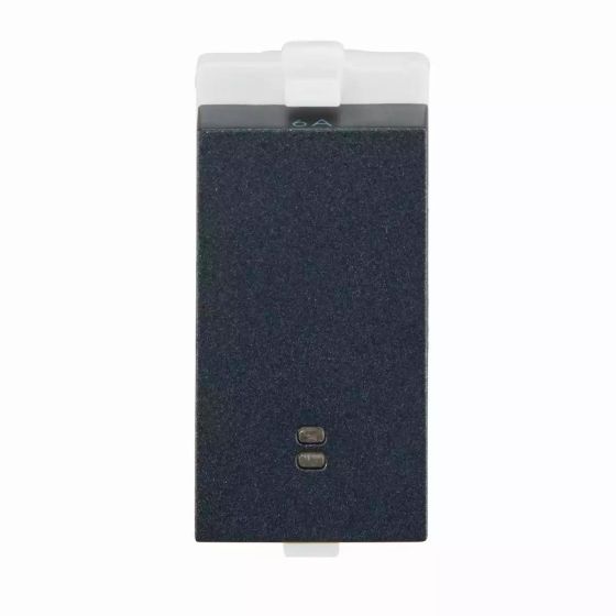 CB93301SS06 enGem Switch 1-way 6A with indicator 1M  Stone Grey