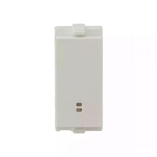 CB93301SW06 enGem Switch 1 Way 6A with indicator 1M White