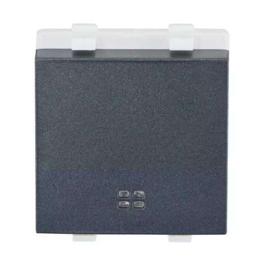 CB93402SS32 enGem Switch 32A DP with Indicator lamp 2M  Stone Grey