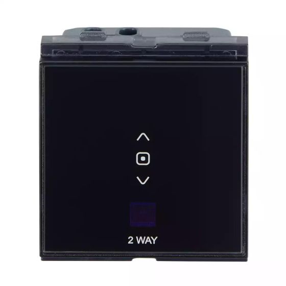 CB98030SK04 englaze Touch Switch 2 way Black Glass