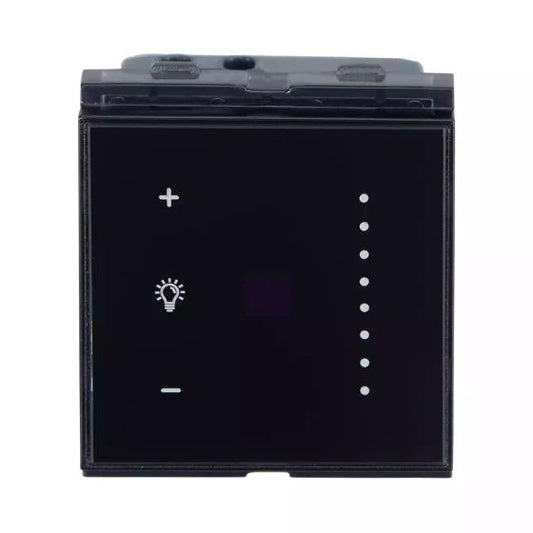 CB98032DK06 englaze Touch Light Dimmer Black Glass