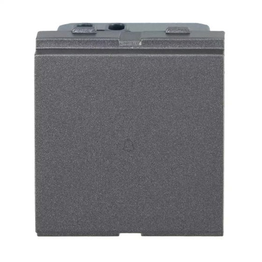 CB98070BM08 englaze Touch Bell Push Mountain Grey