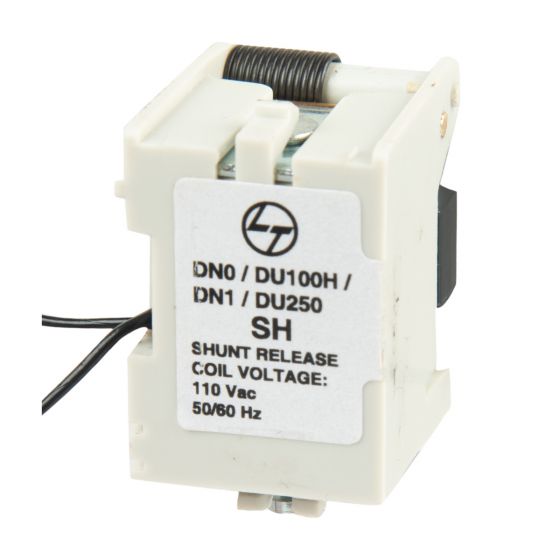 CM97883OAOO DU100D/DU125D/DU100H/DU125H/DU250/DU250C/DN0/DN1 MCCB Accessory Shunt Release 110 V AC (left)