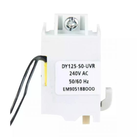 CM97892BOOO DU100D/DU125D/DU100H/DU125H/DU250/DU250C/DN0/DN1 MCCB Accessory Under Voltage Release 240V AC (Left)