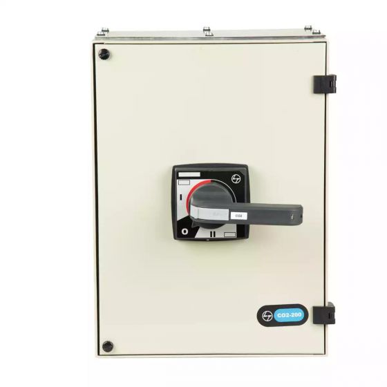 CO21250OSOO C-Line Manual Changeover Switch FR2 125A 4P 415V AC SS Enclosure Extended Handle