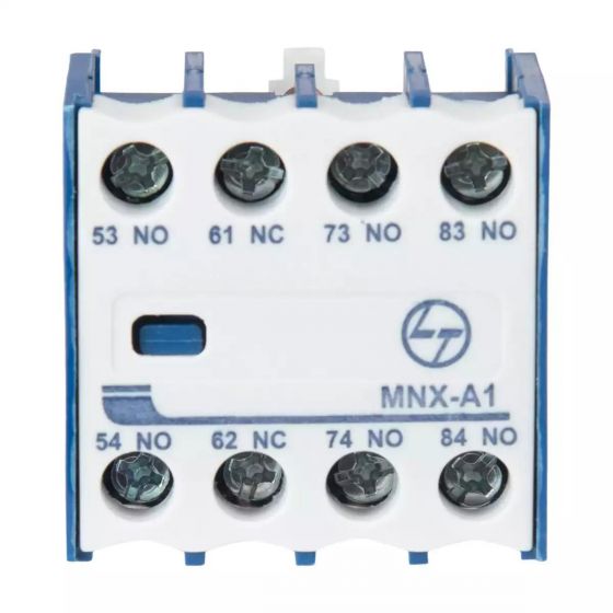 CS94113OOOO MNX 9-80/MCX 01-23 Accessory - Add on auxiliary contact block Front Mounting 3NO+1NC