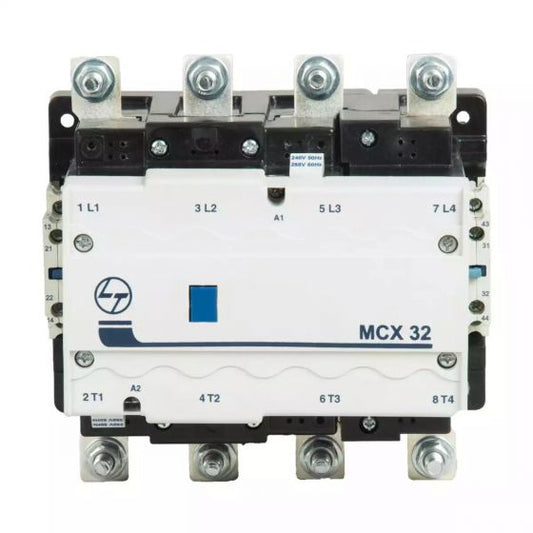 CS97020KOOO MCX Contactor 160A 4P 415V AC In Built 2NO+2NC AC-1 220V AC Coil 50/60 Hz