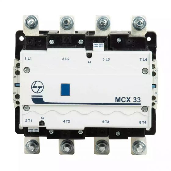 CS97021AOOO MCX Contactor 200A 4P 415V AC In Built 2NO+2NC AC-1 110V AC Coil 50/60 Hz (CS97021AOOO)