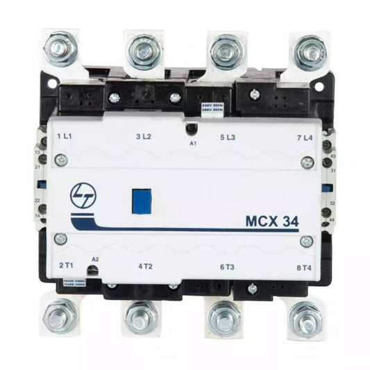 CS97022AOOO MCX Contactor 255A 4P 415V AC In Built 2NO+2NC AC-1 110V AC Coil 50/60 Hz