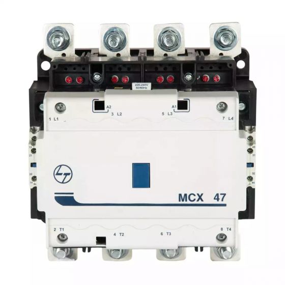 CS97024AOOO MCX Contactor 360A 4P 415V AC In Built 2NO+2NC AC-1 110V AC Coil 50/60 Hz