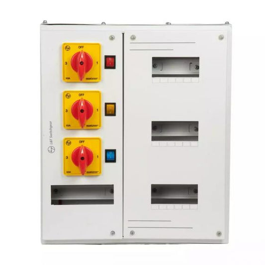 DBPSR004SD Exora DB 63A Phase Selector 4 Way Single Door IP30