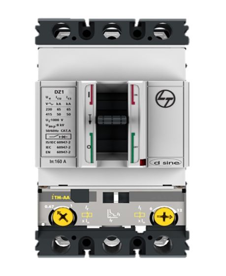 DZ1T0016DXC1AOOOO DZ1D MCCB 16 3P 415V AC 36kA Thermal Magnetic 50/60 Hz