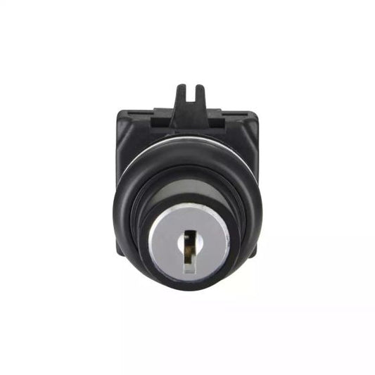 EMNCKJ1 Lock and Key Rotary type SR 3 pos Blk