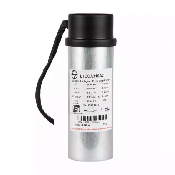 LTCCA301A2 Power Factor Correction Capacitor-Agri Cyl Cap-1 kVAr,415V