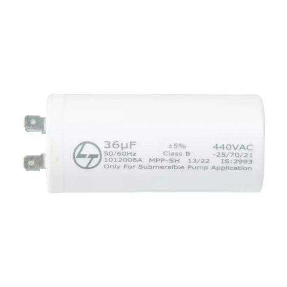 LTCCMR036B2 MFD Capacitor for 1ph application -MFD Capacitor for MR-G Controllers, Run Capacitor, 36 µF, 440V