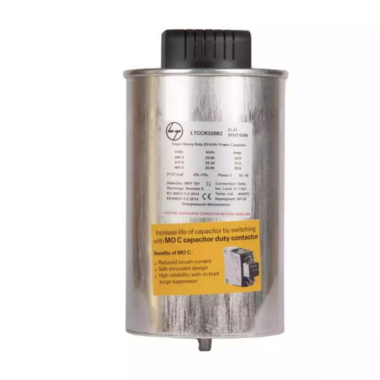 LTCCR301C2 Super Heavy Duty Cylindrical Capacitor 1.2 kVAr 480 VAC